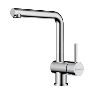 Смеситель для мойки Omoikiri -С с поворотным изливом, хром 4994240