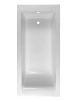 Ванна прямоугольная Estet Silk (1600х700) из искусственного камня, белый матовый 00014532