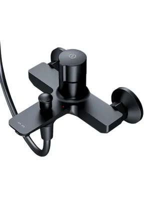 Смеситель AM.PM TouchReel для ванны/душа нажимной, черный F85A10522