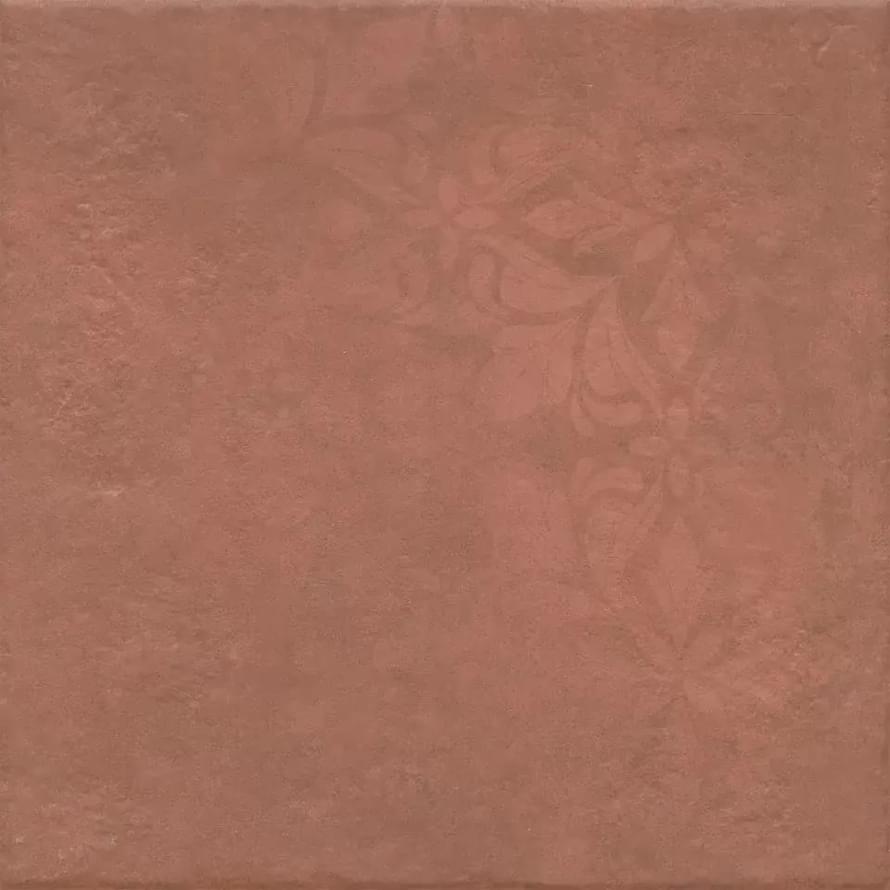 декор Хадду Красный Матовый Декорированный 40.2x40.2