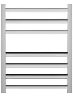 GROTA Полотенцесушитель "Лесенка" водяной 480x600 полиров. нерж.сталь, диаг/ниж.подкл. 1/2"