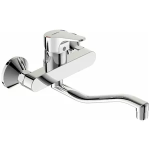 Смеситель VIDIMA настенный для кухни, поворотный излив BA373AA