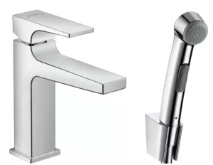 Смеситель Hansgrohe 32522000 для биде с гигиеническим душем, хром