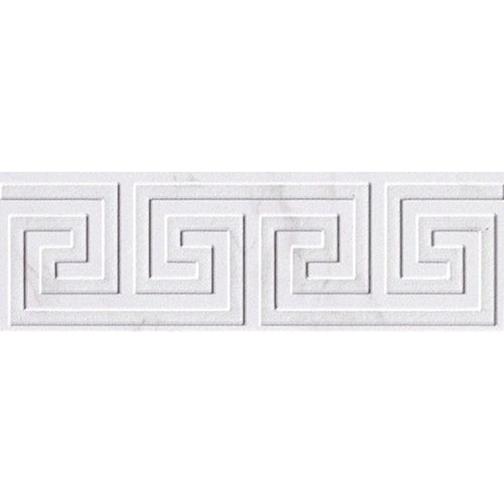 Fap Ceramiche Roma fLT2 Greca Calacatta Listello 25x8 матовая