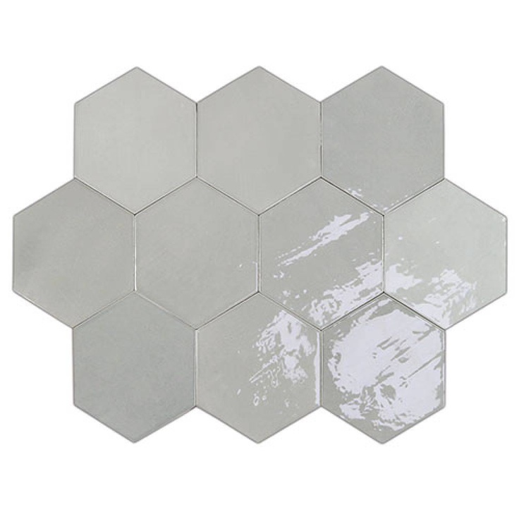 WOW Mestizaje / Zellige 122079 Grey 10,8x12,4 глянцевая