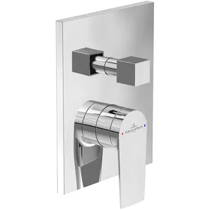 Смеситель для душа Villeroy&Boch встраиваемый, однозахв., внеш.часть, хром TVS10235300061