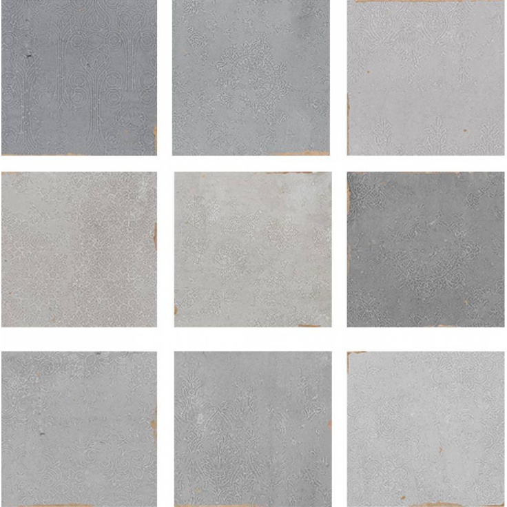 WOW Mestizaje / Zellige 111358 Decor Grey 12,5x12,5 глянцевая