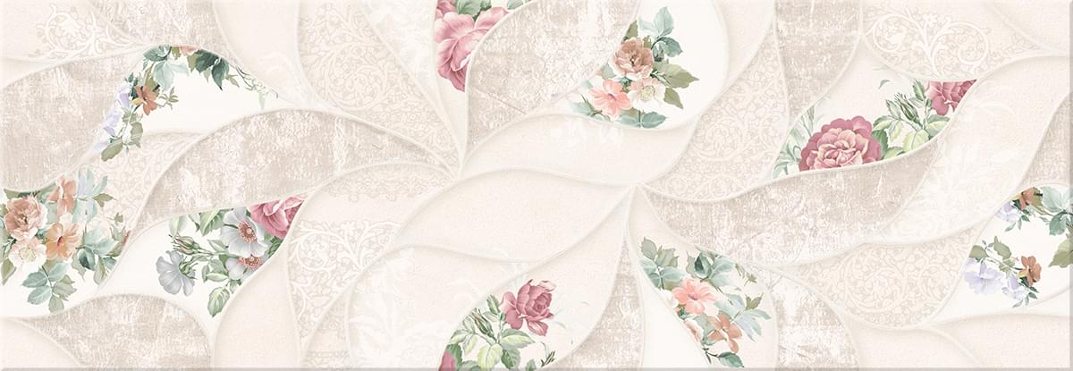 декор Malwiya Milk Floris 24.2x70