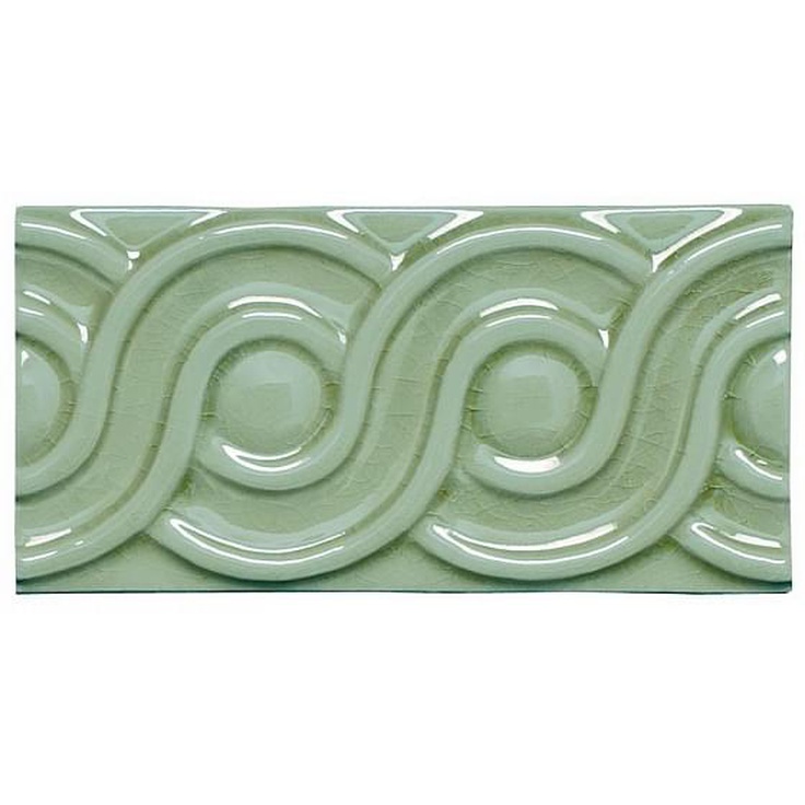 Adex Modernista ADMO4080 Relieve Clasico CC Verde Claro 7,5x15