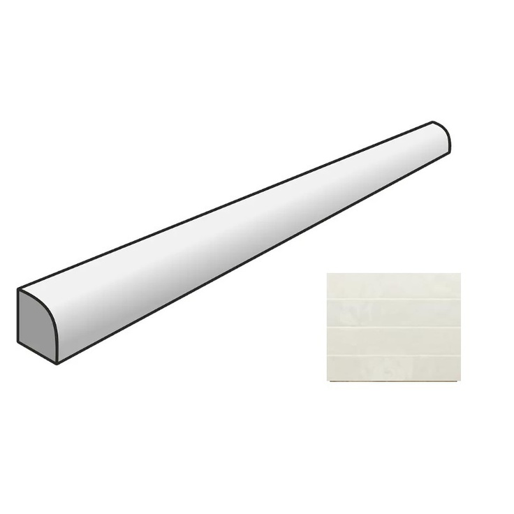 Equipe Menorca 31695 Jolly White 1,2x20 глянцевая