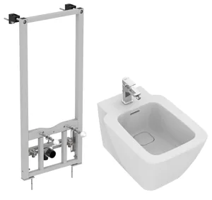 Инсталляция Ideal Standard ProSys + Биде II с отверстием перелива D387001