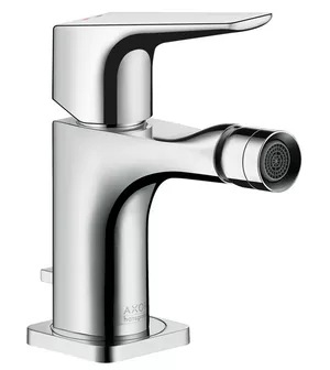 Смеситель Axor 36121000 для биде 101мм, однорычажный, с донным клапаном, хром