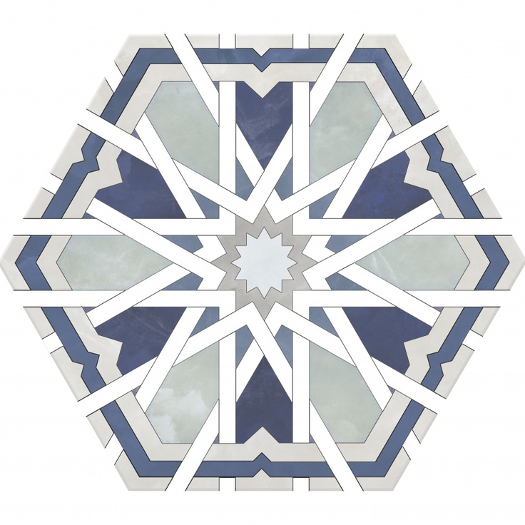 Monopole Ceramica Radiant Blue 20x24 матовая