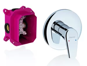 Смеситель для душа RAVAK NO 066.00 встраиваемый, внешняя часть