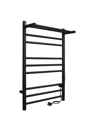 Полотенцесушитель Indigo с/п 800х400 таймер, скрытый монтаж, унив.подключ., черный муар LСLTE80-40PBRRt