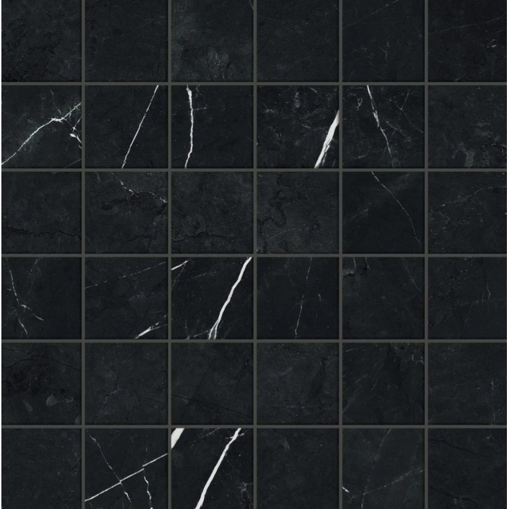 Atlas Concorde Russia Forte Dei Marmi 610110001055 Elegant Black Lap Rett 30x30 глянцевая