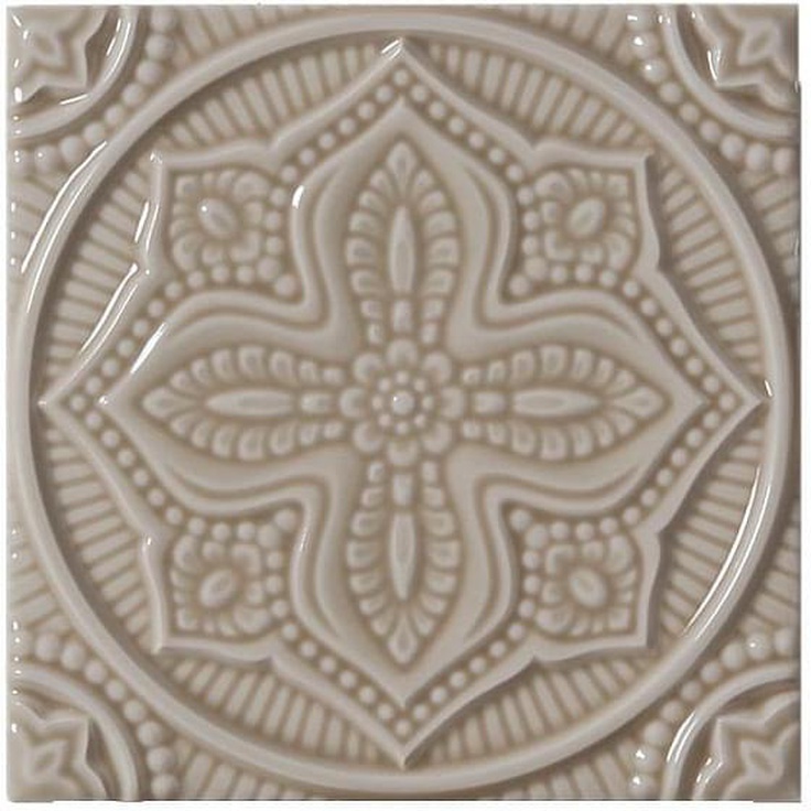 Adex Studio ADST4094 Relieve Mandala Planet Silver Sands 14,8x14,8