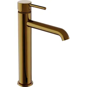 Смеситель Damixa для раковины, однозахватный, золотой 360250600