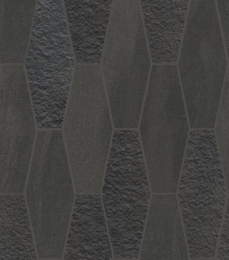 мозаика Elegance Mosaico Exagon Mix Antracite 30x30