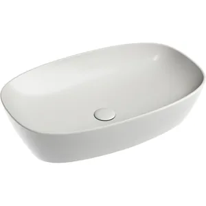 Раковина накладная Ceramicanova 600х380х138 без отв. под смеситель, серый мат. CN6049MSG