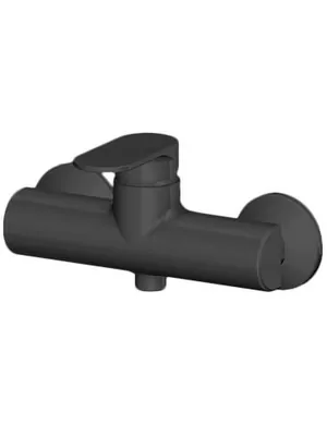 Смеситель GATTONI 70028/70NO для душа, настенный, чёрный мат