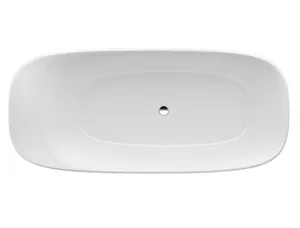 Ванна LAUFEN 2.3030.2.000.000.1 (1800х800х520) иск.камень, свободностоящая, встраиваемый слив-перелив, ножки