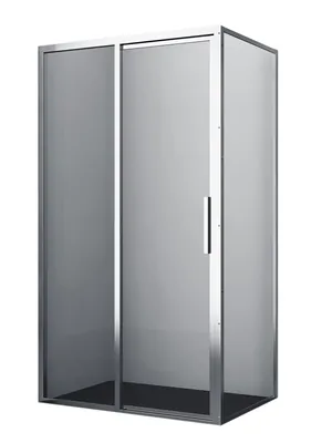 Душевой уголок WasserKRAFT 1200x900x2000 стекло прозрачное/профиль серебристый 32S07L