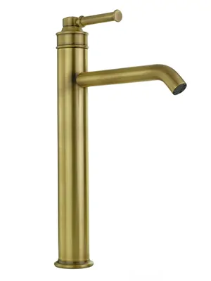 Смеситель для раковины Migliore высокий, однорычажный, с д/к, цвет: бронза 31420