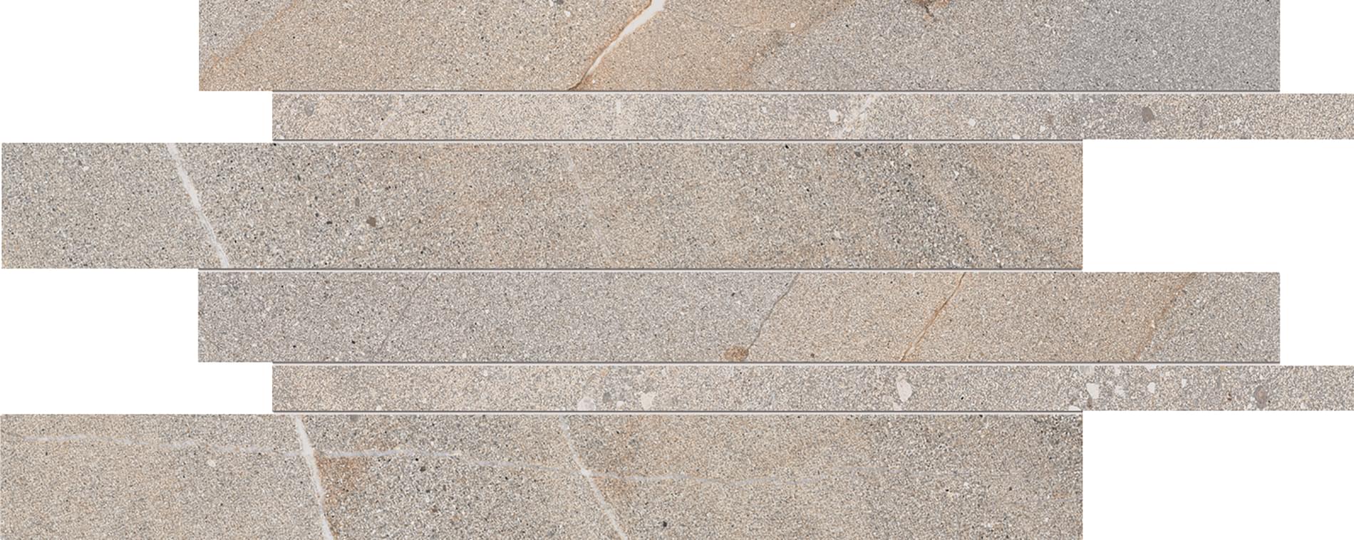 мозаика Cornerstone Listelli Sfalsati Granite Stone 30x60