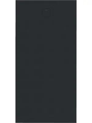 Душевой поддон STAROhome (2000х1000х30) литьевой мрамор, черный мат. 94482601