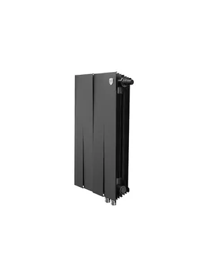 Радиатор биметаллический, 4 секций ROYAL THERMO Noir Sable нижнее подкл