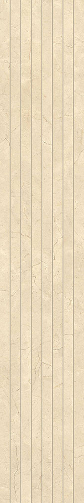 ITALGRANITI CALCIS Crema Lappato Listello Tratto 9mm 20x120 глянцевая