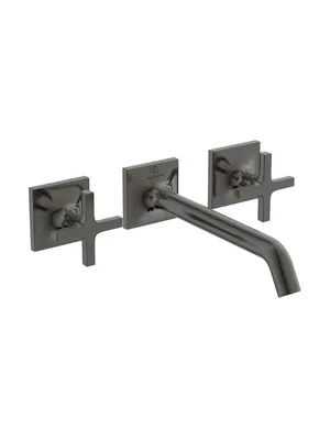 Ideal Standard Смеситель для раковины BD153A5 встр., двухзахватный, серый