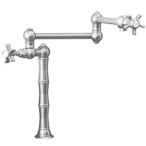 Кран выдвижной Nicolazzi для хол.воды, с запорным вентилем, хром 1452CR18