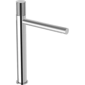 Смеситель для раковины Paffoni 081CR однозахватный, высокий излив 261мм, цвет: хром