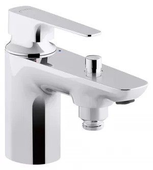 Смеситель Jacob Delafon + на борт ванны, моноблочный, однозахватный E72321-CP