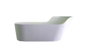 Ванна отдельностоящая Knief Glow (1820x820x500) правая, искусственный камень, белая 0600-061-02