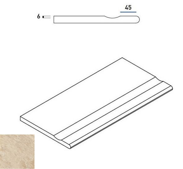 Climb X2 Rope Bordo Svasato Round 60X30 матовая