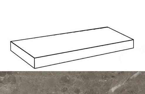 Room Stone Gray Satt 33X60 620070001225 сатинированная