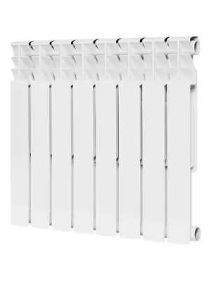 Радиатор биметаллический ROMMER 500 8 секций, RBM-0210-050008