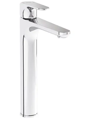 Смеситель для раковины Vitra Round A42707EXP однозахватный, высокий излив, хром