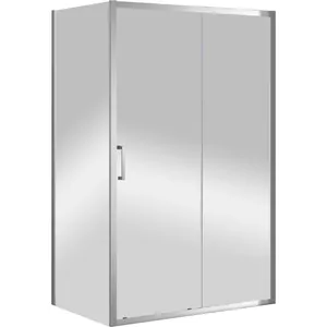 Душевой уголок CEZARES (1580-1620x980-1000x1950) AH-11-160/100-C-Cr-IV стекло прозр/хром