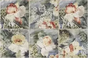 Livorno Decor Mori Mix  20X20 глянцевая