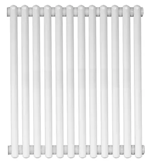 Радиатор стальной КЗТО 1-300 (348х421х55) 12 секций, 349 Вт, бок.подкл., белый