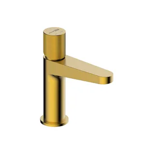 Смеситель WasserKRAFT 8203 для умывальника, однозахватный, матовое золото