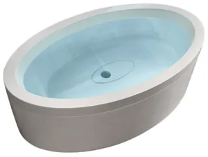 Ванна Gruppo Treesse 190 V8491 1900x1100x660 CrystalTech, отдельностоящая, каркас, слив