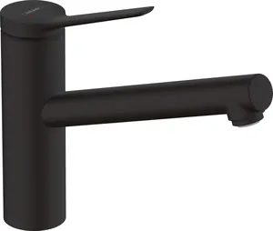 Смеситель Hansgrohe M33 для кухни 150, 1jet, однозахватный, черный матовый 74806670