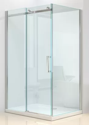 Душевой уголок BAND HOURS 912 (900x1200x2035) низкий поддон, прозрачное стекло/профиль хром