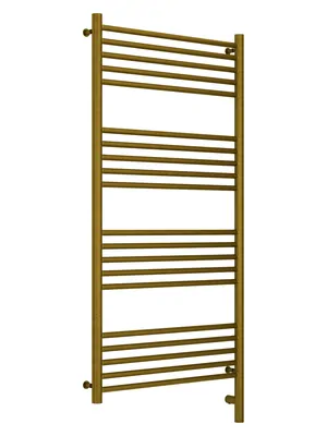 СУНЕРЖА прямая Полотенцесушитель 1200х600 состаренная бронза, МЭМ правый, 05-5805-1260