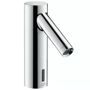 Смеситель Axor 10145000 для раковины электронный, питание от сети, без регулировки t°